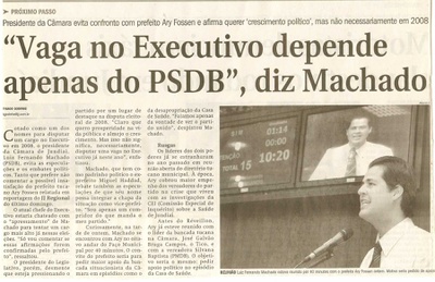 Jornal de Jundiaí - 08/01/2008