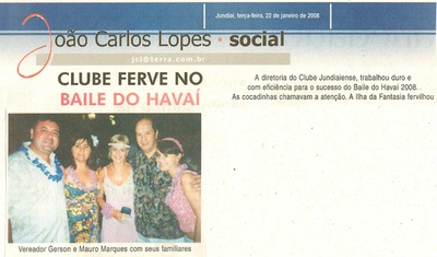Jornal da Cidade - 22/01/2008