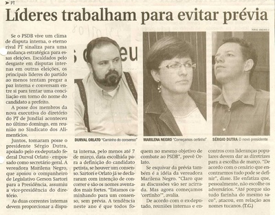 Jornal de Jundiaí - 23/01/2008