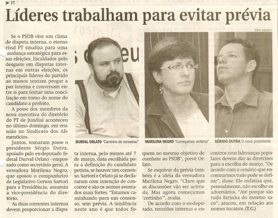 Jornal de Jundiaí - 23/01/2008