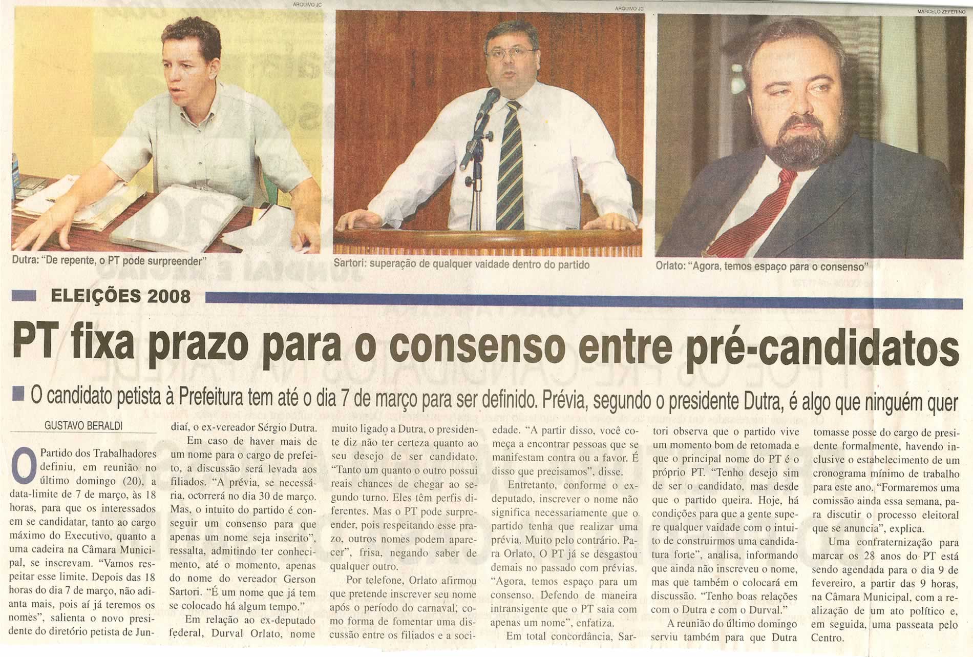Jornal da Cidade - 23/01/2008