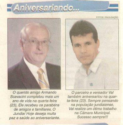 Jundiaí Hoje - 26/01/2008