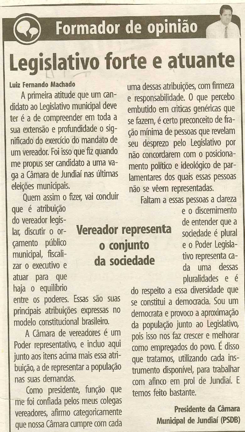 Bom Dia Jundiaí - 30/01/2008