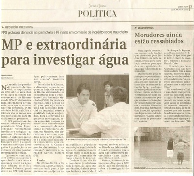 Jornal de Jundiaí - 03/01/2008