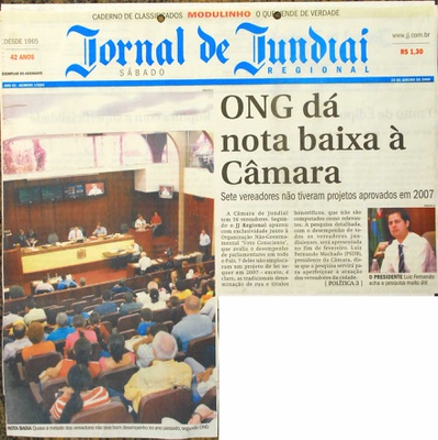 Jornal de Jundiaí - 26/01/2008