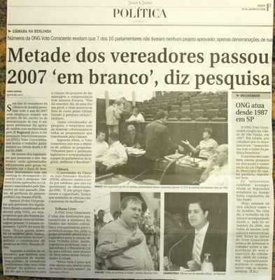Jornal de Jundiaí - 26/01/2008