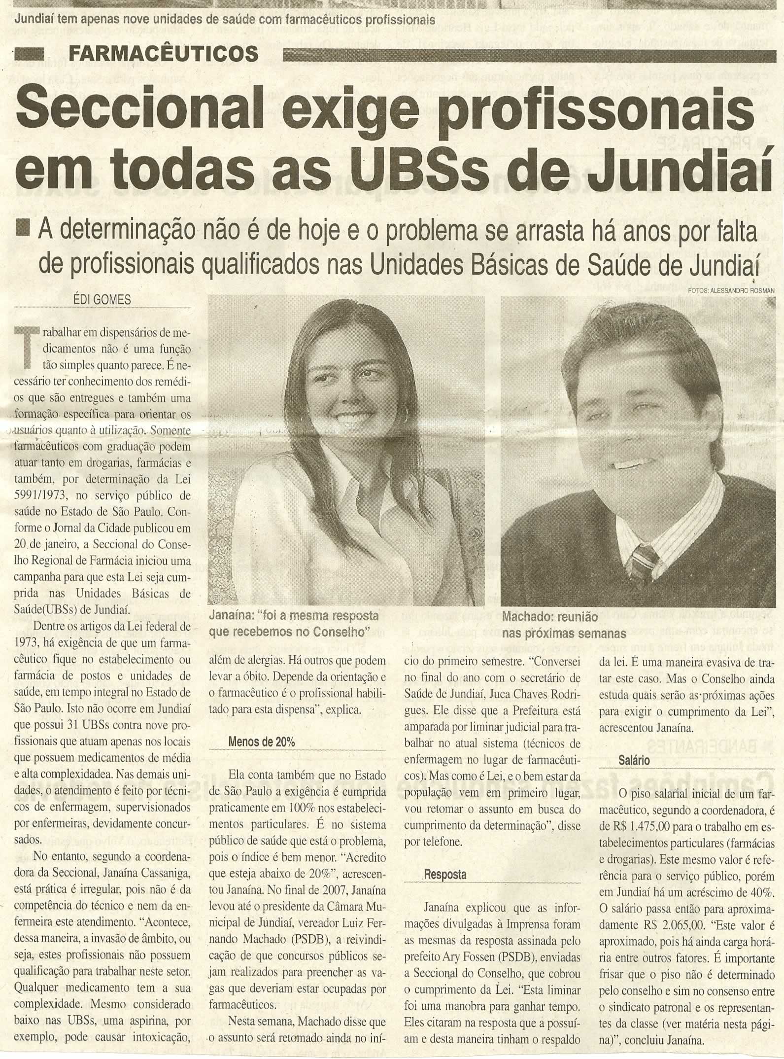 Jornal da Cidade - 10/02/2008