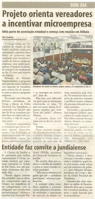 Bom Dia Jundiaí - 09/02/2008