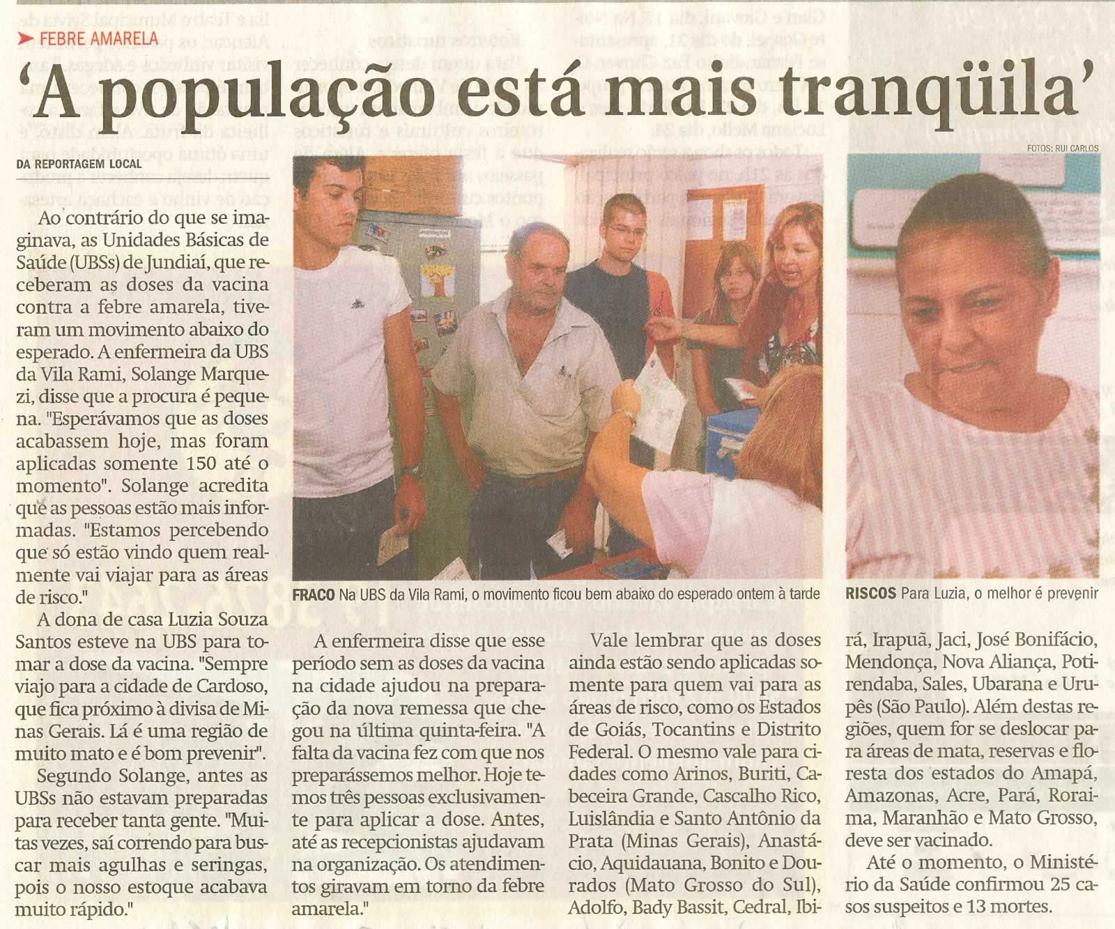 Jornal de Jundiaí - 09/02/2008