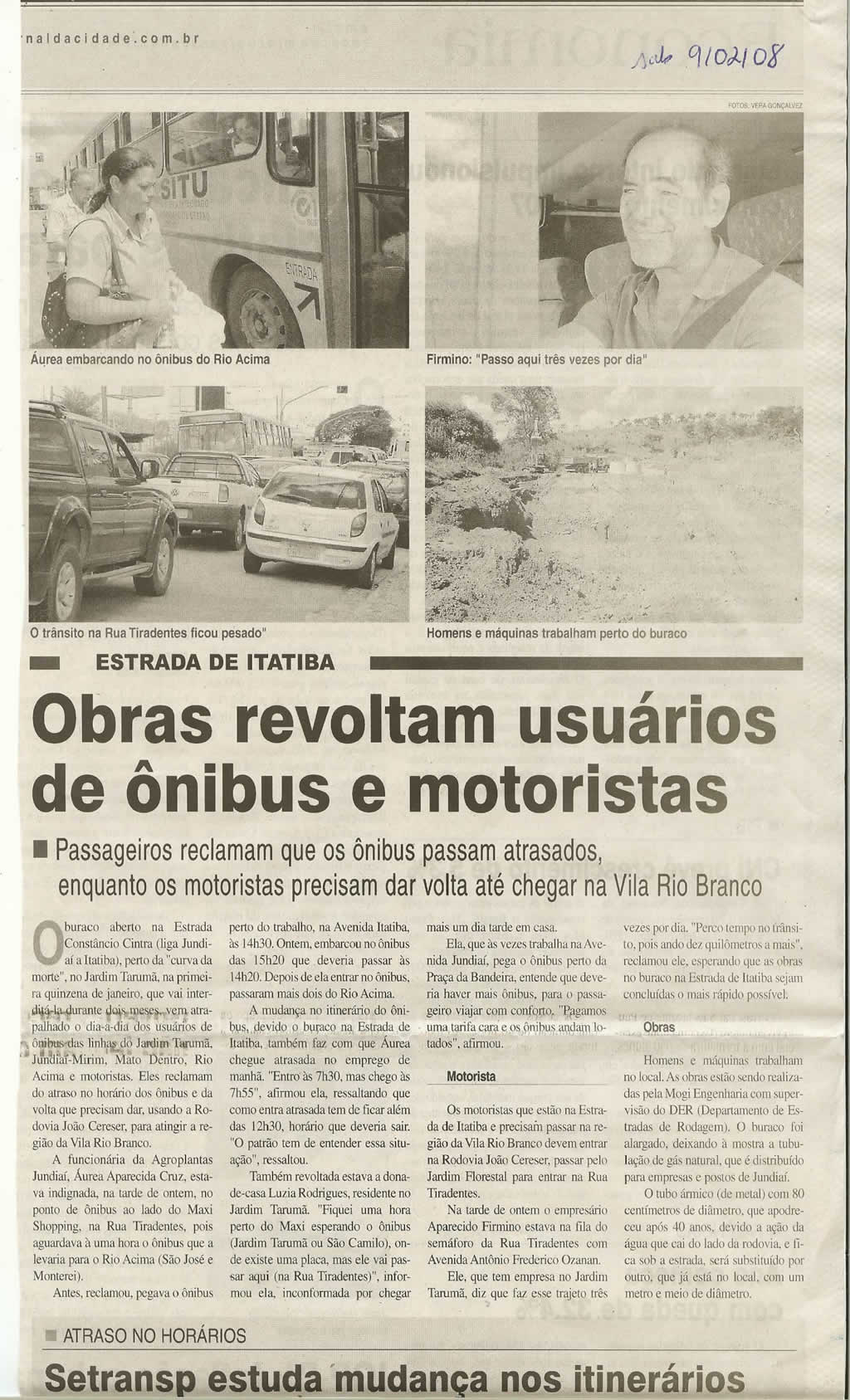 Jornal da Cidade - 09/02/2008