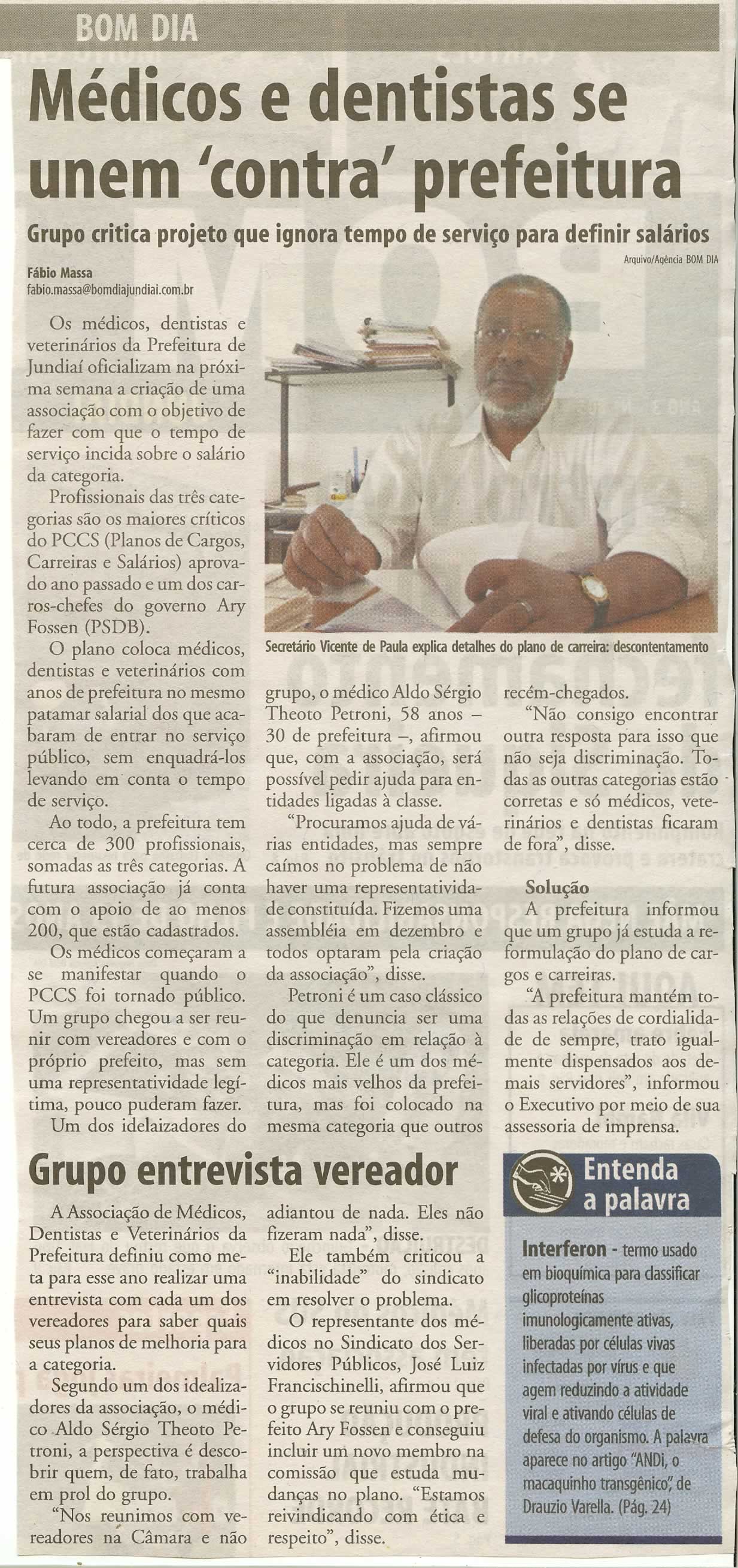Bom Dia Jundiaí - 09/02/2008