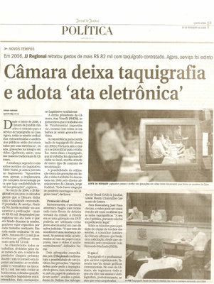 Jornal de Jundiaí - 14/02/2008