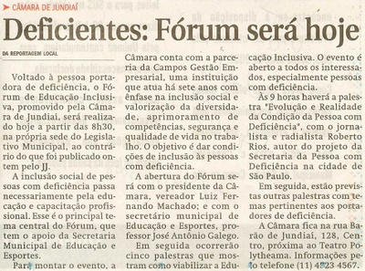 Jornal de Jundiaí - 14/02/2008