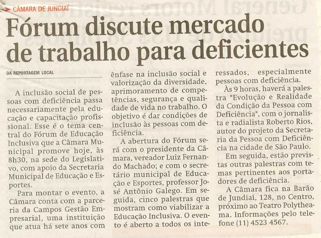 Jornal de Jundiaí - 13/02/2008