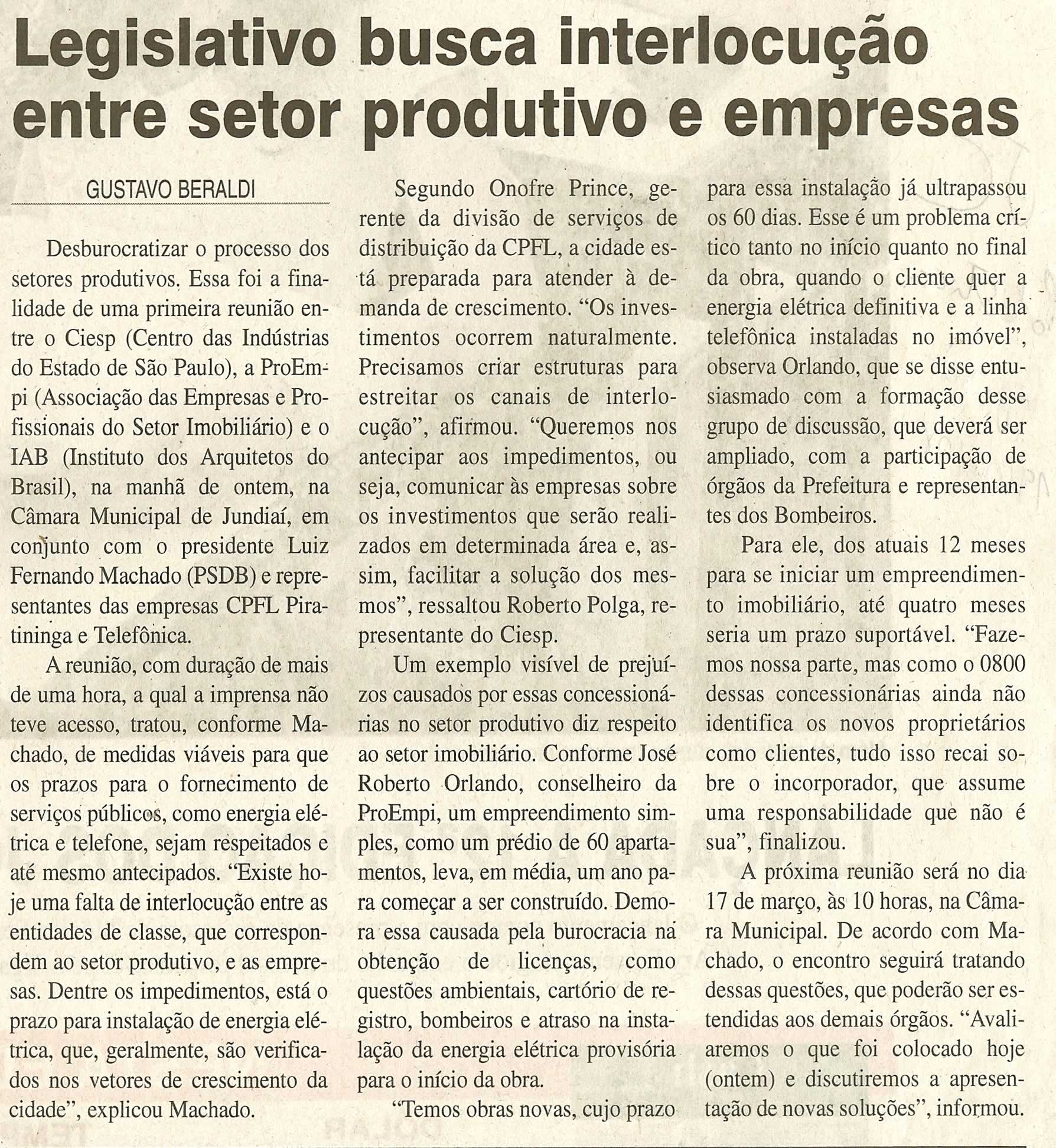 Jornal da Cidade - 19/02/2008