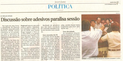 Jornal de Jundiaí - 20/02/2008