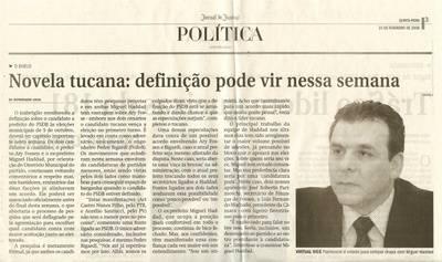 Jornal de Jundiaí - 21/02/2008