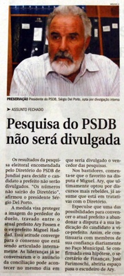 Jornal de Jundiaí - 22/02/2008