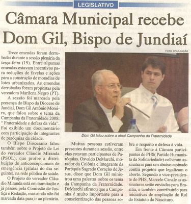 Jundiaí Hoje - 29/02/2008
