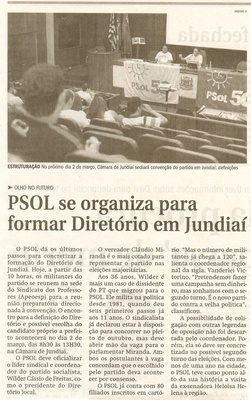 Jornal de Jundiaí - 23/02/2008