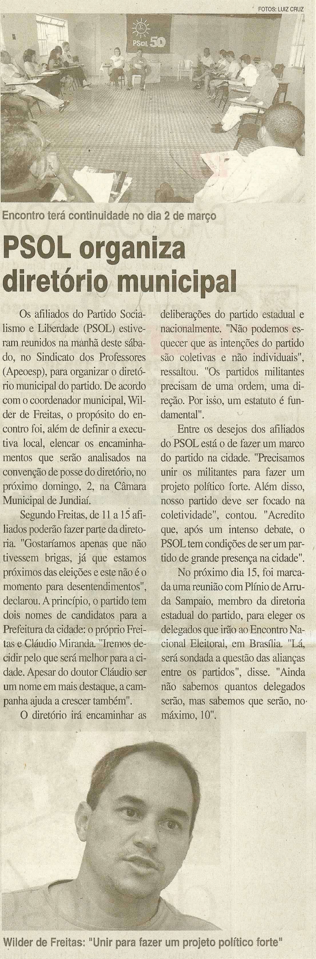 Jornal da Cidade - 24/02/2008