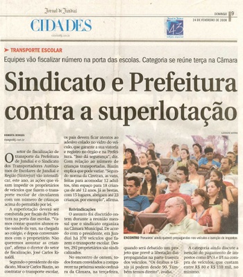 Jornal de Jundiaí - 24/02/2008