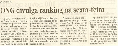 Jornal de Jundiaí - 26/02/2008