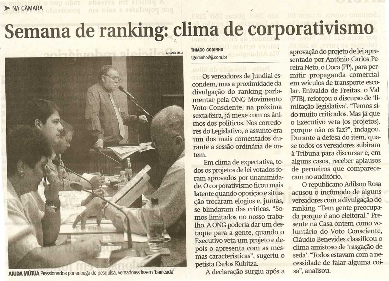 Jornal de Jundiaí - 27/02/2008