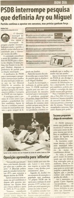 Bom Dia Jundiaí - 27/02/2008