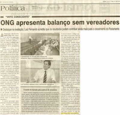 Jornal da Cidade - 01/03/2008
