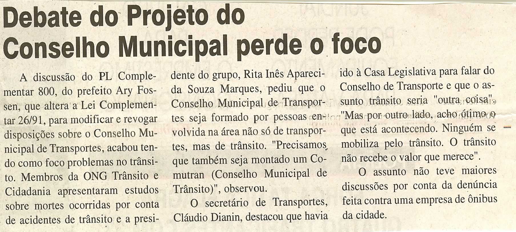 Jornal da Cidade - 06/03/2008