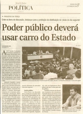 Jornal de Jundiaí - 10/03/2008