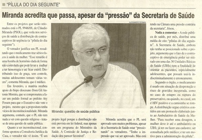 Jornal da Cidade - 11/03/2008