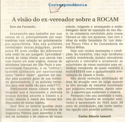 Jornal de Jundiaí - 11/03/2008
