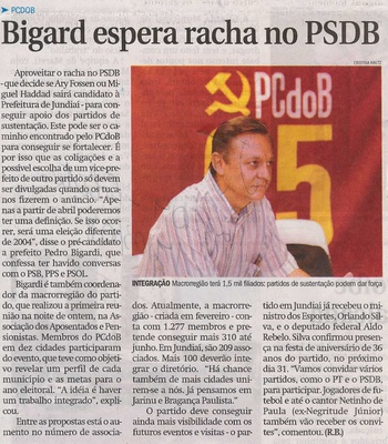 Jornal de Jundiaí - 14/03/2008