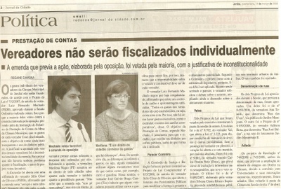 Jornal da Cidade - 19/03/2008