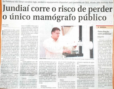 Jornal de Jundiaí - 19/03/2008
