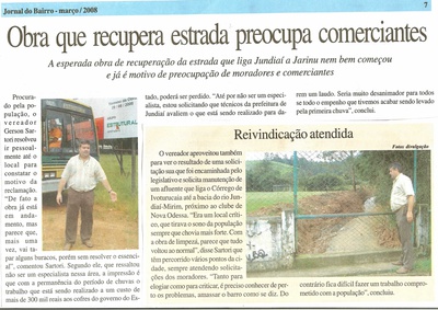 Jornal do Bairro - 19/03/2008