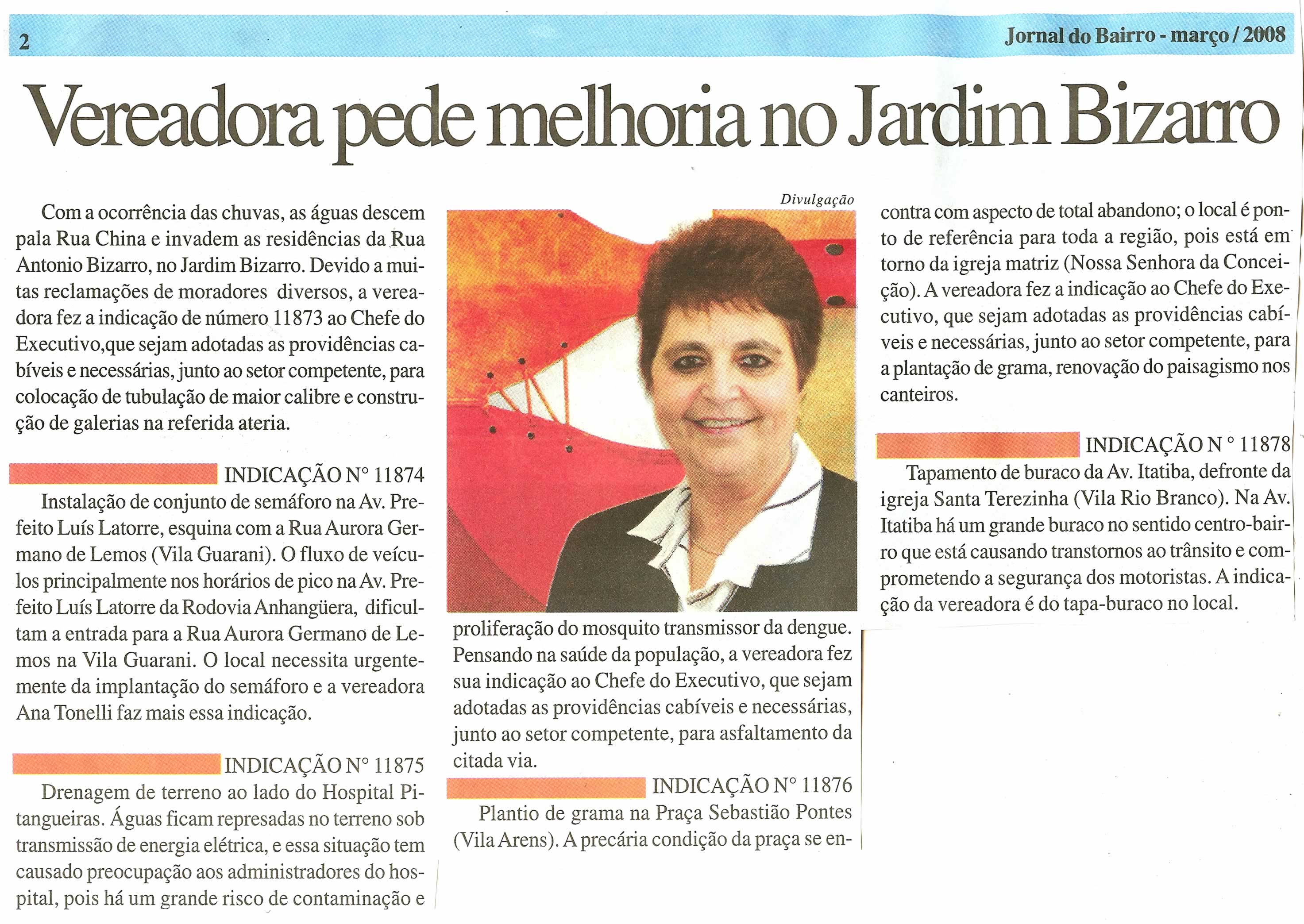 Jornal do Bairro - 19/03/2008