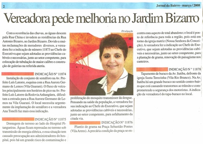 Jornal do Bairro - 19/03/2008