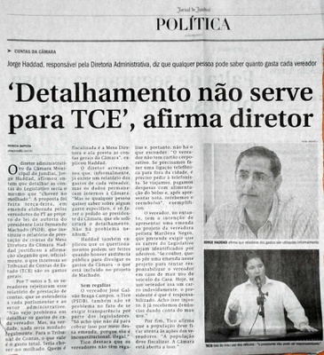 Jornal de Jundiaí - 20/03/2008