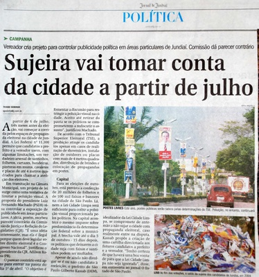 Jornal de Jundiaí - 22/03/2008