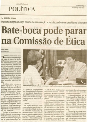 Jornal de Jundiaí - 26/03/2008