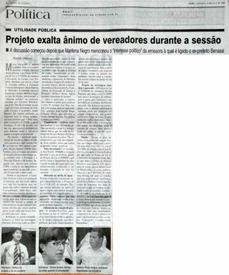 Jornal da Cidade - 26/03/2008