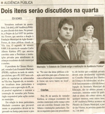 Jornal da Cidade - 30/03/2008