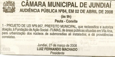 Jornal de Jundiaí - 29/03/2008