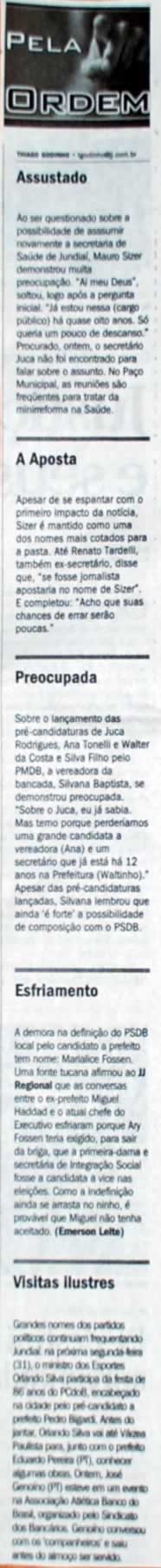 Jornal de Jundiaí - 29/03/2008