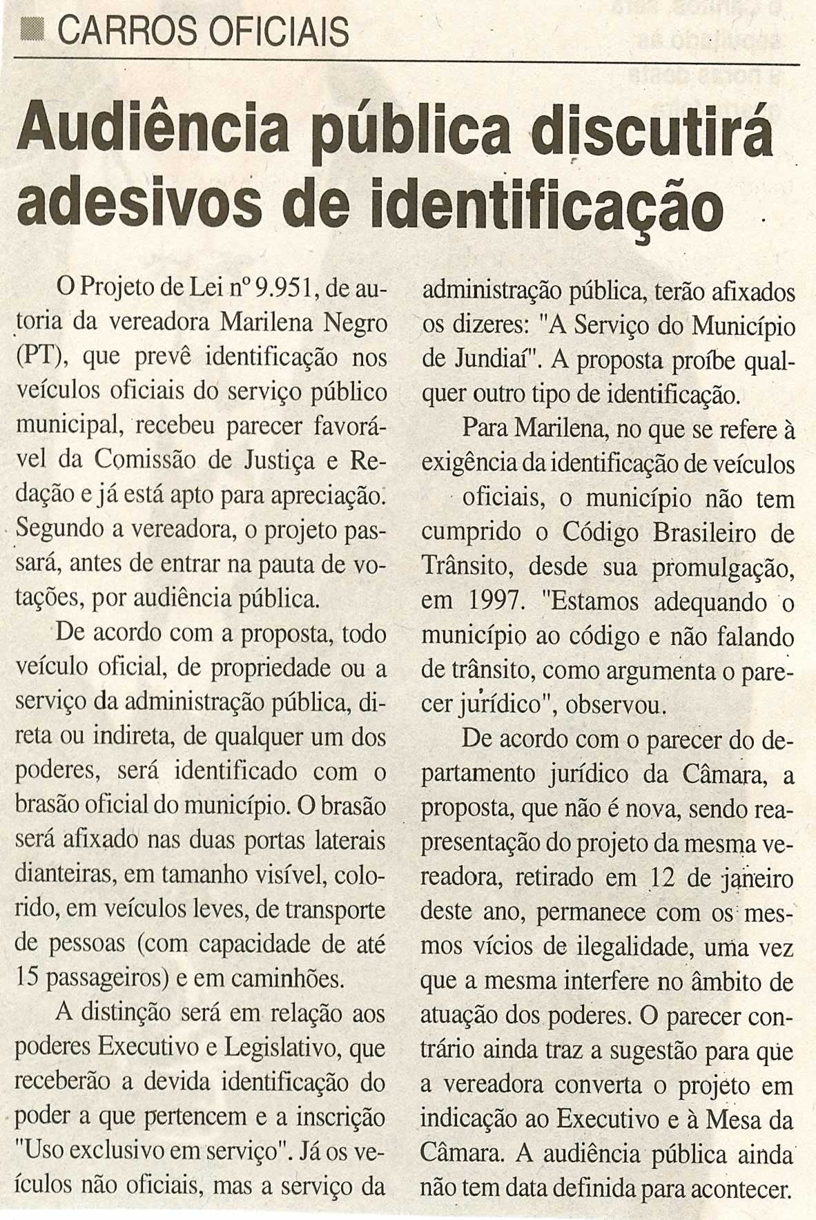 Jornal da Cidade - 02/04/2008