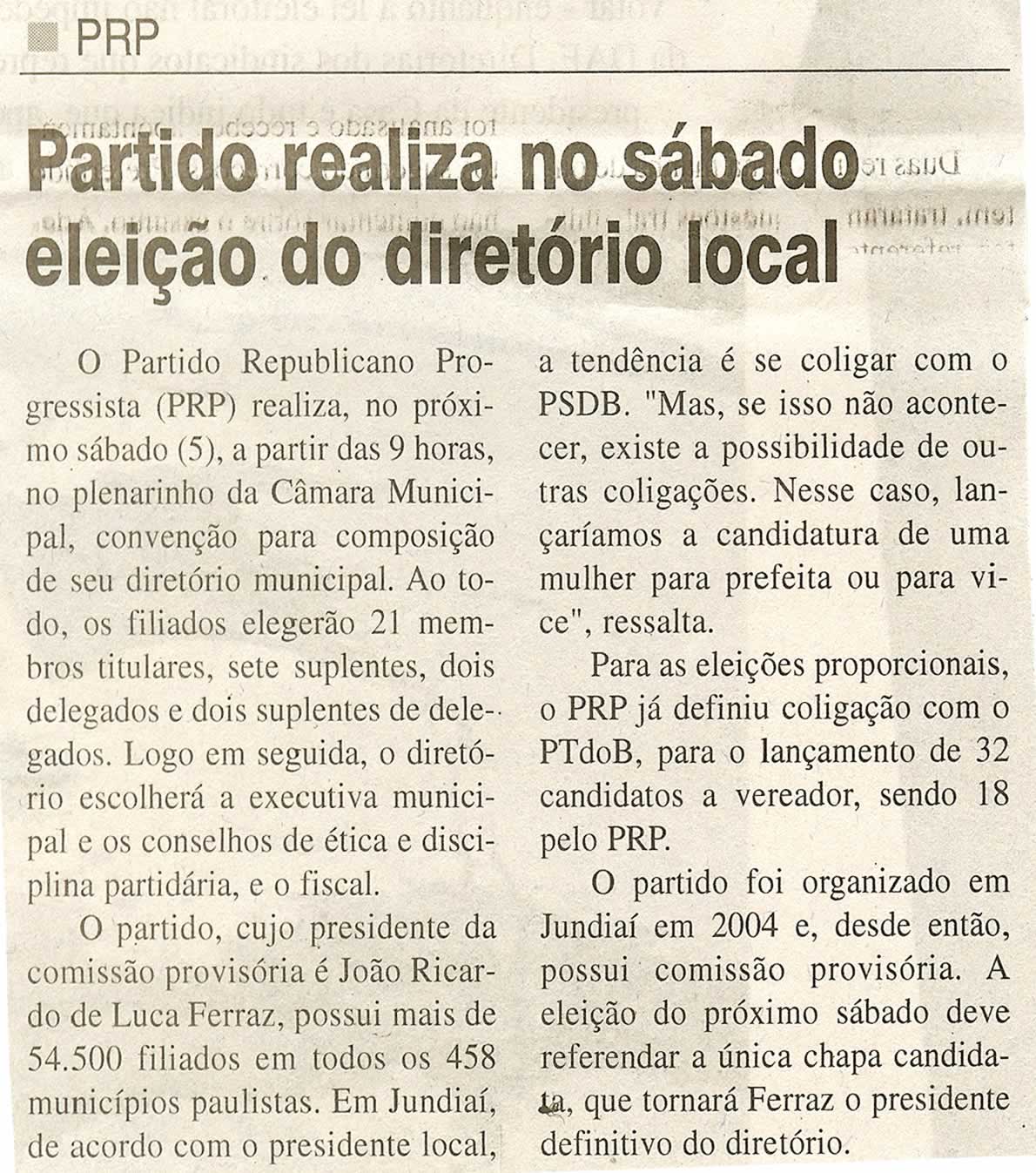 Jornal da Cidade - 02/04/2008