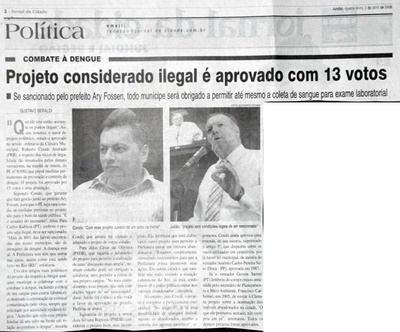 Jornal da Cidade - 02/04/2008